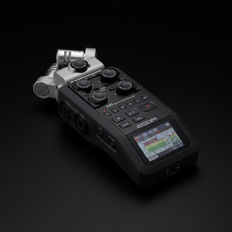 Zoom H6 Studio Handy Recorder